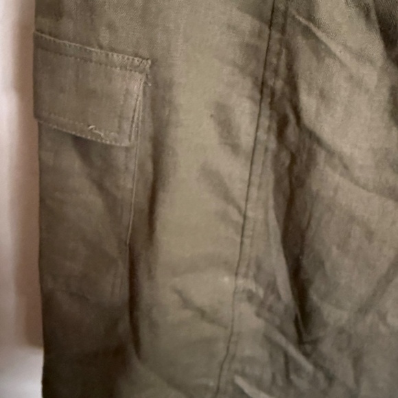 Cargo linen mini dress - Picture 3 of 6